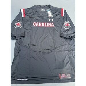 New Under Armour University of South Carolina Football Jersey Blank Black XL